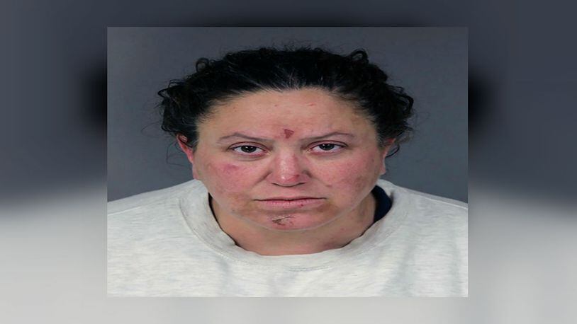 This undated photo released by the Humboldt County Sheriff's Office shows Kimberly Felder, of Ferndale, Calif. Felder, a Northern California woman, was in custody Sunday, June 18, 2017, on suspicion of beating, biting and choking her 11-year-old daughter in an attempt to perform an exorcism on the child, authorities said.