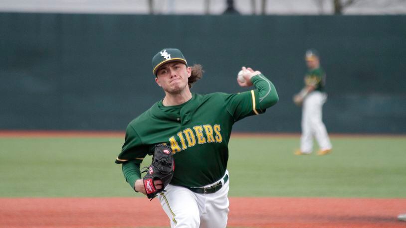 Wright State pitcher Danny Sexton has been named the Horizon League Pitcher of the Week for the second time this season. Tim Zechar/Contributed photo