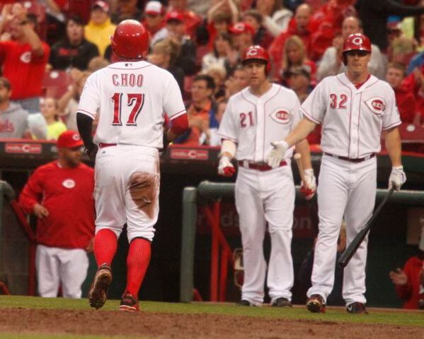 Brewers at Reds: Game 1