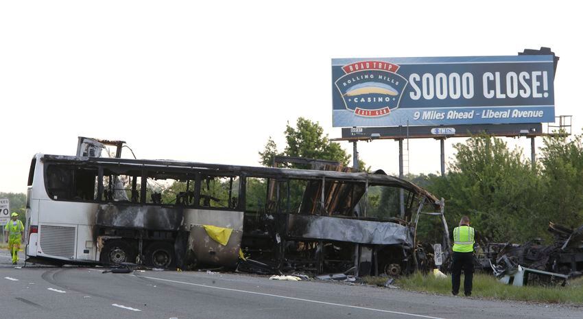 I-5 charter bus crash