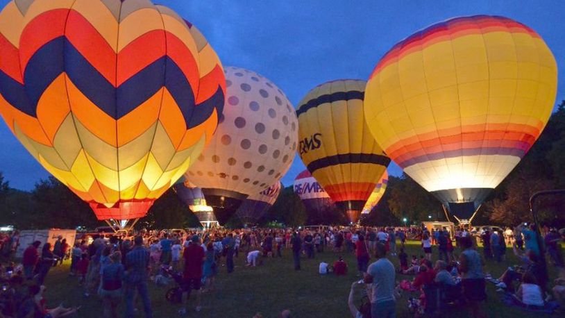 The LaRosa’s Balloon Glow at Coney Island will the sky with illuminated, hot-air balloons on on July 3-4. CONTRIBUTED PHOTO