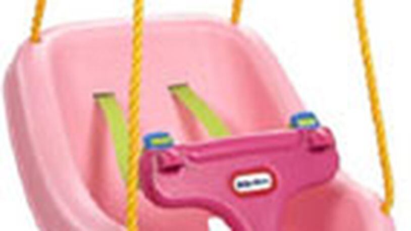 Little Tikes is recalling this swing after receiving complaints that children were injured while using it. (Courtesy of Little Tikes)