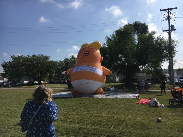 PHOTOS: Scenes of President Trump’s visit to Dayton