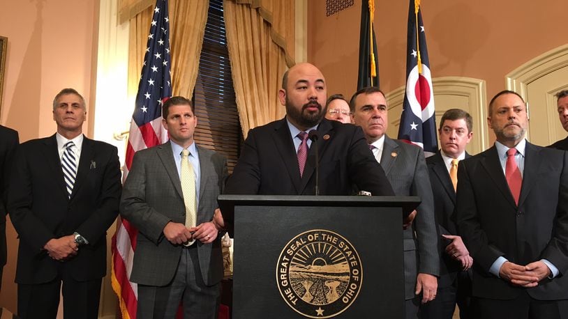 Republican Cliff Rosenberger resigned as Ohio House speaker as of May 1.