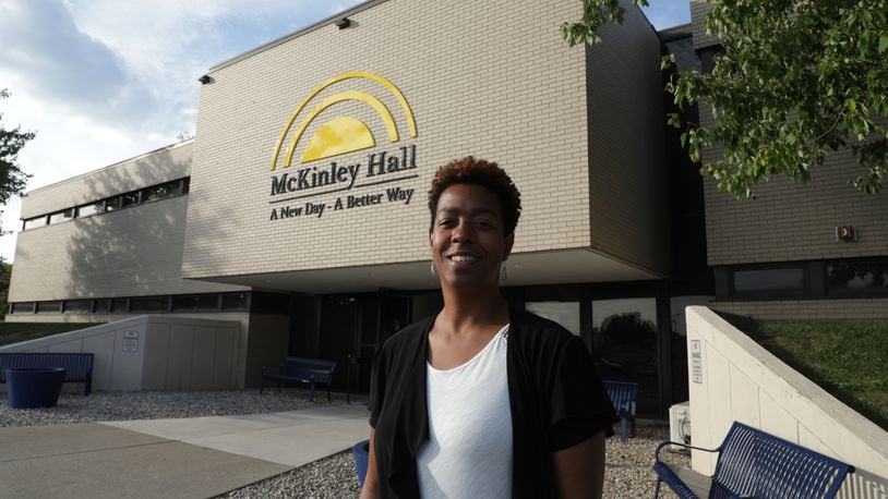 Wendy Doolittle, CEO of McKinley Hall. Clark County has seen a significant rise in Crack Cocaine and Methamphetamine use over the last year. BILL LACKEY/STAFF
