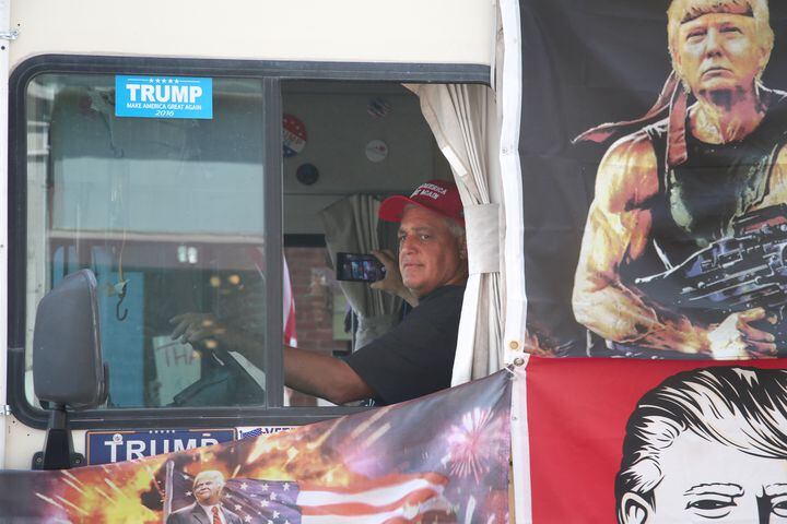 PHOTOS: Scenes of President Trump’s visit to Dayton