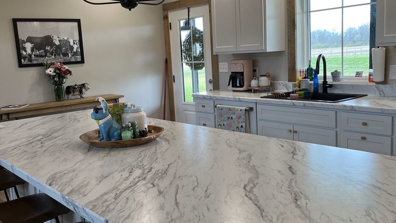 Five of the six stops on the 17th Annual WASSO Kitchens Tour will feature completely remodeled kitchens such as the residence of Brian and Heather Clem on Springfield-Xenia Rd. The fundraiser event will be Sunday afternoon.