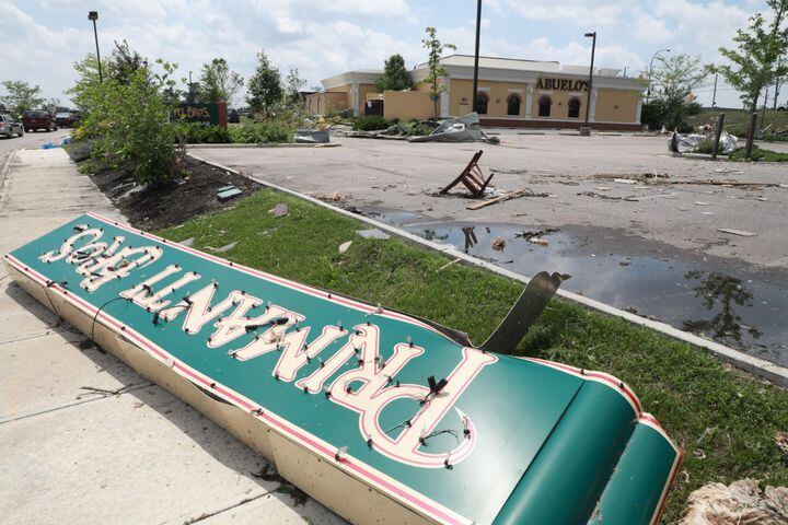PHOTOS: Daylight reveals widespread damage from Monday storms