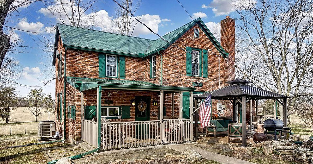 Restored farmhouse with 3 bedrooms set on 5 acres