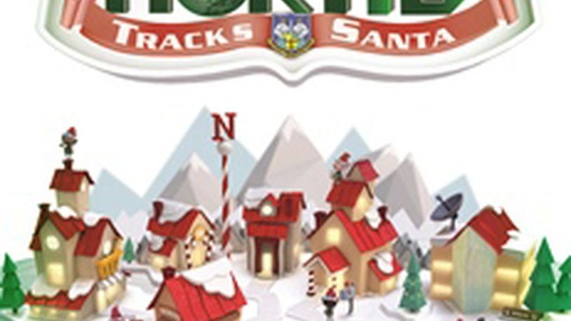 NORAD will track Santa’s path across the world beginning Christmas Eve, Dec. 24. CONTRIBUTED