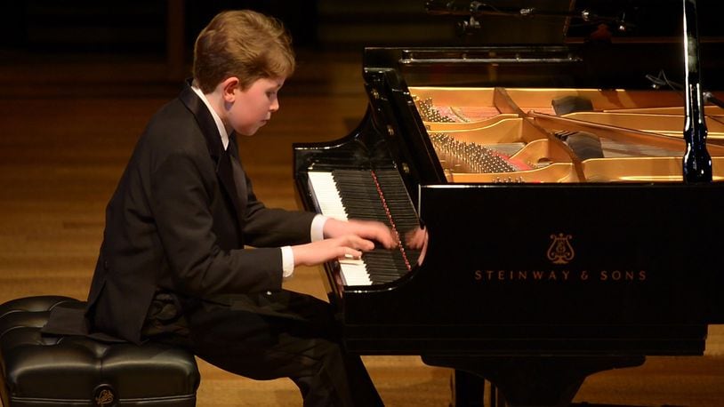Gavin George, a 14-year-old piano prodigy will be the guest performer at the Springfield Symphony Orchestra’s 74th season opener. CONTRIBUTED