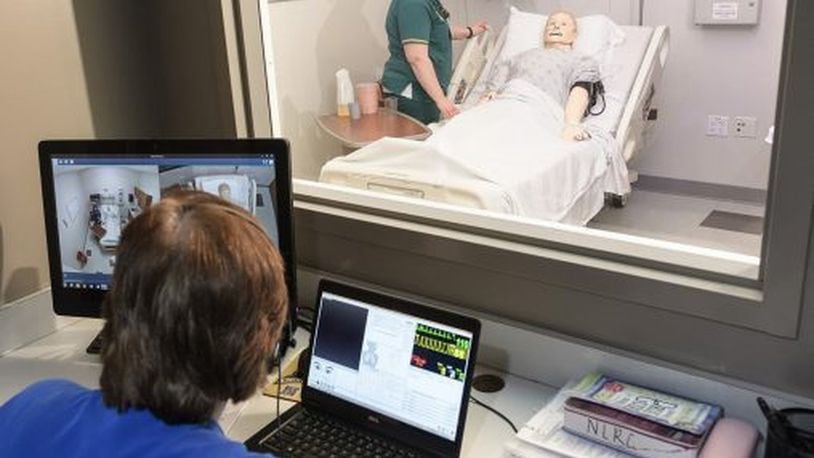 Wright State nursing students who graduate in May 2020 will be able to begin working in health care settings with temporary licenses. CONTRIBUTED