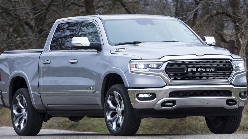 The 2021 Ram 1500 Limited features up to 12,750 pounds of towing capability and 2,300 pounds of payload. Ram photo
