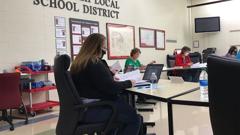 Tecumseh Local School District's Board of Education will reduce their staff by a few more employees after the school board approved the reduction of three employees at the June 22 meeting. Brooke Spurlock/Staff.