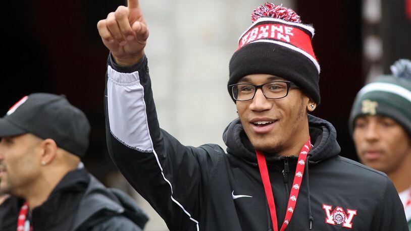 L’Christian “Blue” Smith was among the visitors at Ohio State’s game against Penn State earlier this season. (Photo: Jeremy Birmingham/Land of 10)
