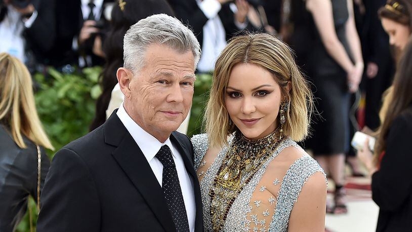 Recording artist David Foster and Katharine McPhee are engaged.  (Photo by Theo Wargo/Getty Images for Huffington Post)