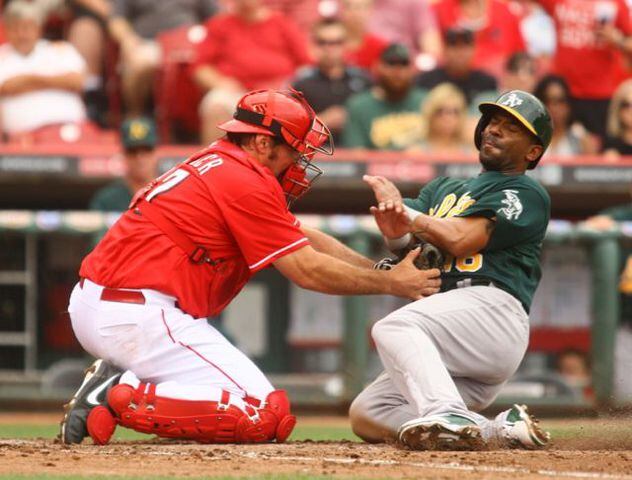 A's at Reds: Aug. 7, 2013