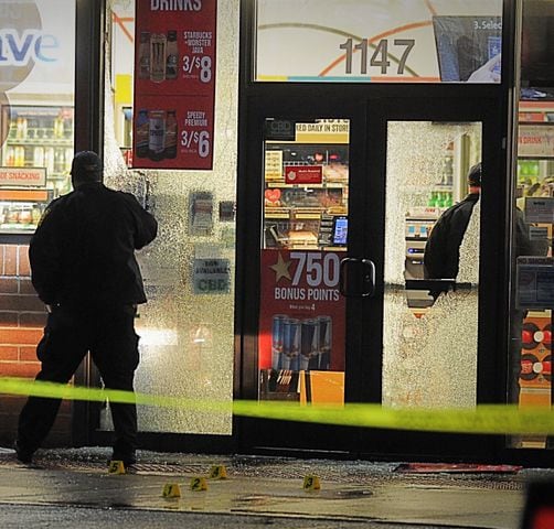 One dead, one in hospital after shooting at Springfield gas station