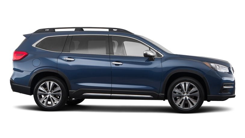 The 2020 Subaru Ascent offers three rows of seating, with available bench or captain chairs in the second row. The SUV is built on the Subaru Global Platform and is powered by a 2.4-liter turbocharged Boxer engine. The Ascent comes with Subaru’s high-torque Lineartronic CVT (continuously variable transmission) and Symmetrical All-Wheel Drive.