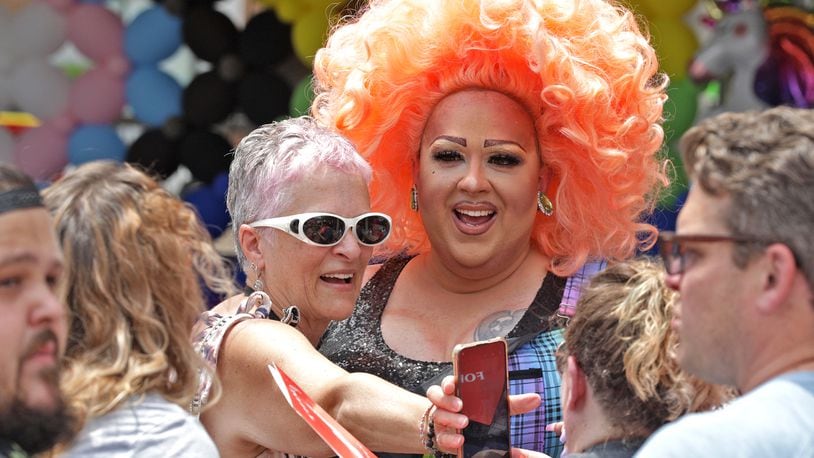 The Springfield Pride Festival 2022 was held Saturday, June 25 on the City Hall Plaza. The annual festival, held by Equality Springfield, celebrates the LGBTQ+ community and featured food trucks, vendors, community groups and live entertainment with Drag performances. BILL LACKEY/STAFF