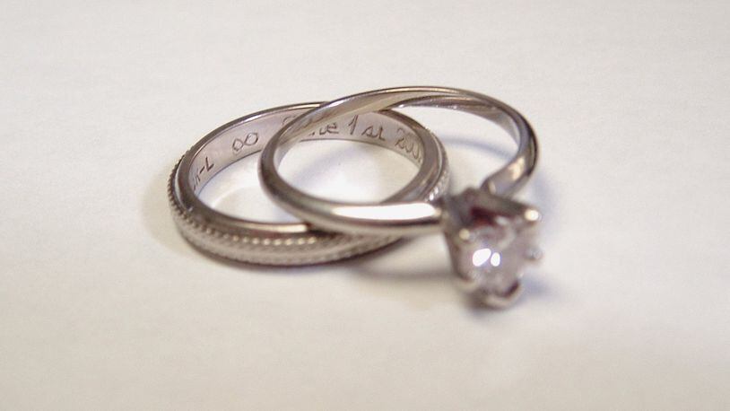 A Massachusetts woman thought her wedding rings were gone forever after losing them at a Connecticut gas station -- But one state trooper was determined to get the rings back where they belonged.