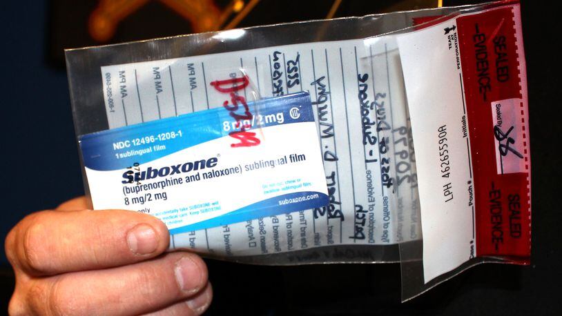 Suboxone, a drug intended to treat opiate addictions. Jeff Guerini/Staff