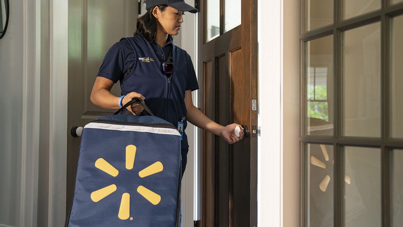 Walmart is testing in-home delivery straight to the refrigerator.
