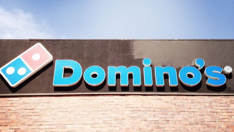 Domino's Pizza storefront.