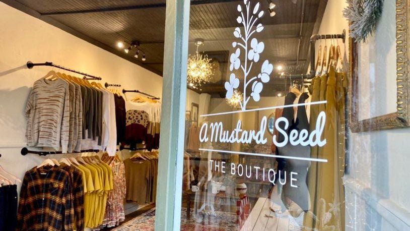 A Mustard Seed, The Boutique, 20 Monument Square in Urbana. Contributed