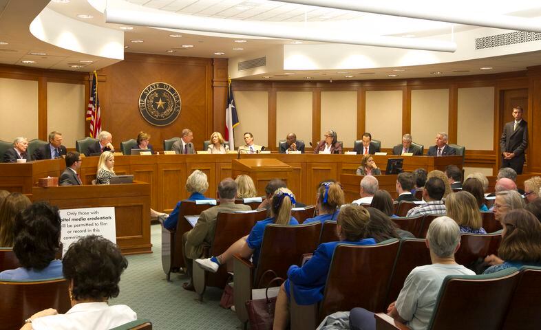 Texas House hearing on abortion bill, 07.02.13