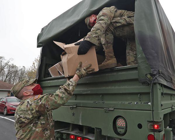 PHOTOS: National Guard Delivers Food