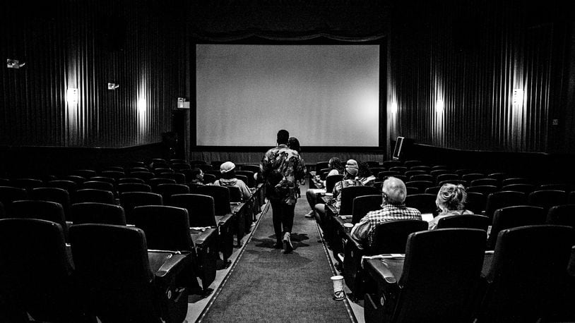 Participants gather at The Neon for a Scripted in Black screening. PHOTO BY SEAN KOREY