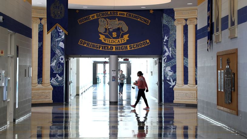 Springfield High School is shown in this file photo. BILL LACKEY/STAFF