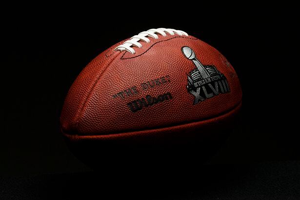 PHOTOS: How are official Super Bowl footballs made?