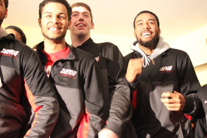 UD players react to being selected for NCAA Tournament