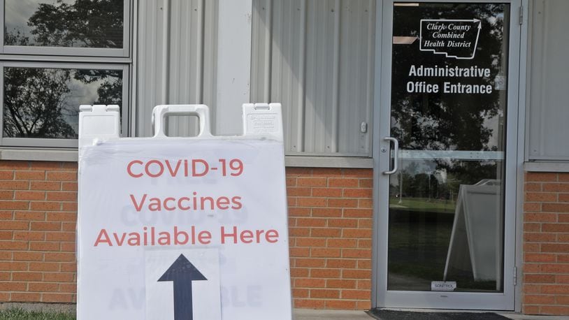 The Clark County Combined Health District is offering the latest COVID-19 booster vaccines. BILL LACKEY/STAFF