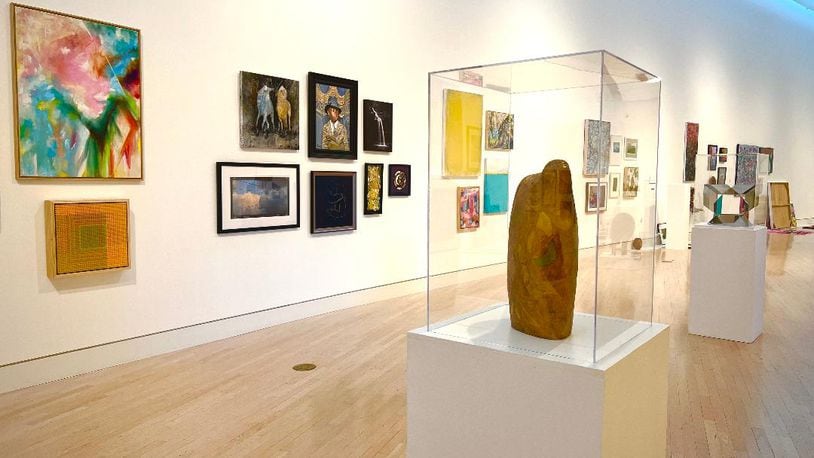 A record number of works will await visitors to the Springfield Museum of Art for the 78th Annual Juried Members' Exhibition, which opened Saturday.
