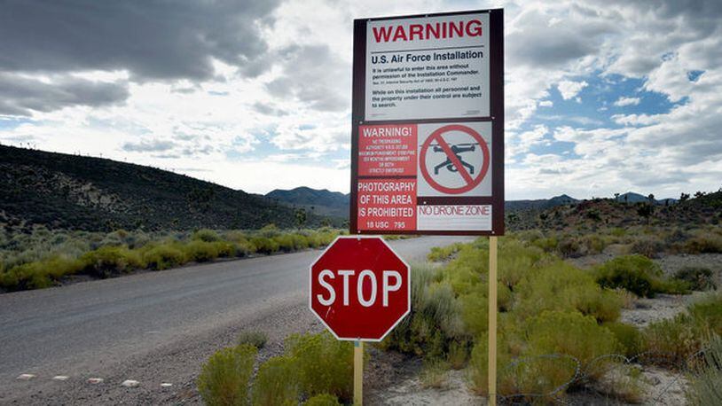 Two Dutch YouTubers were arrested Tuesday for trespassing on federal land close to Area 51.