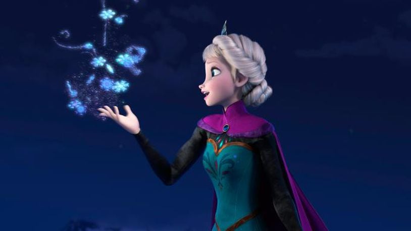 FILE - This image released by Disney shows Elsa the Snow Queen, voiced by Idina Menzel, in a scene from the animated feature "Frozen." The Walt Disney Co. has announced plans to make a sequel to the animated mega-hit Frozen. In the companys annual shareholders meeting in San Francisco on Thursday, March 12, 2015, Disney executives officially announced plans for Frozen 2.(AP Photo/Disney)