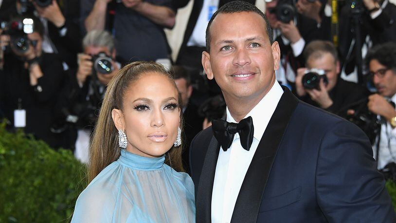 NEW YORK, NY - MAY 01:  Jennifer Lopez and Alex Rodriguez attend the "Rei Kawakubo/Comme des Garcons: Art Of The In-Between" Costume Institute Gala at Metropolitan Museum of Art on May 1, 2017 in New York City.  (Photo by Dia Dipasupil/Getty Images For Entertainment Weekly)