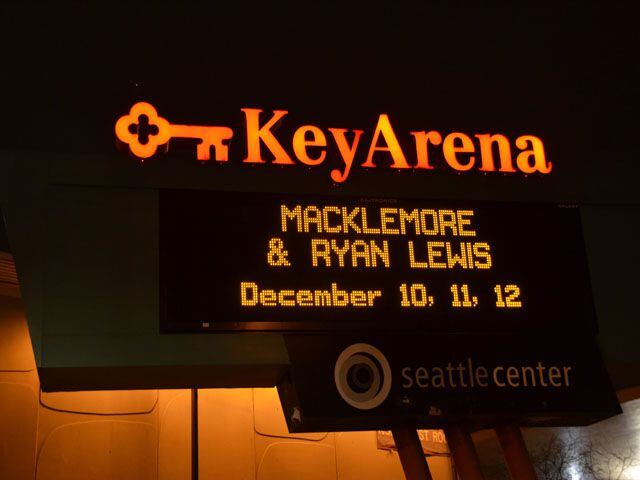 Macklemore at Seattle's KeyArena