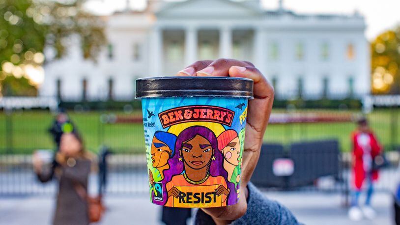 Ben & Jerry's has released a new flavor called Pecan Resist.