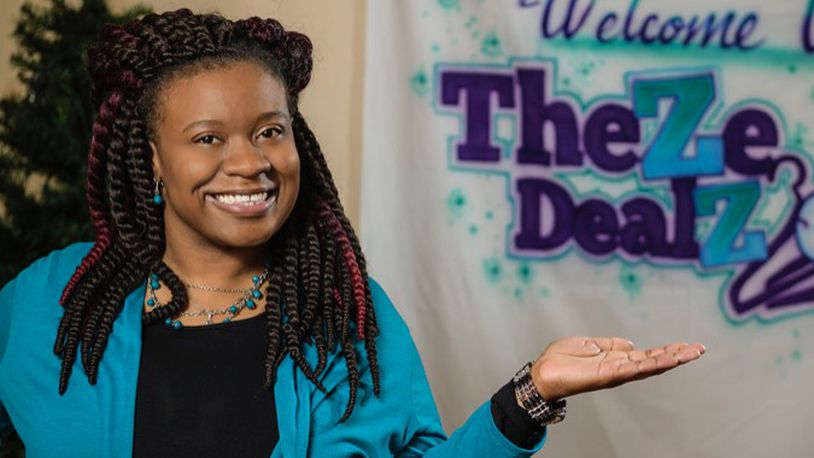 TheZe DealZ,  “a thrifty boutique,” plans to celebrate its grand reopening at 3183 W. Siebenthaler Ave in the  Northwest Shopping Plaza May 26, owner Zontaye Richardson (pictured) told this news organization.