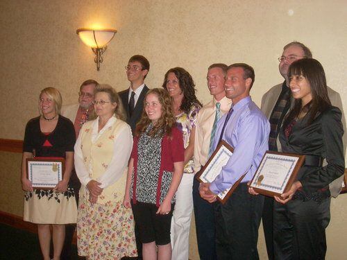 Top students, teachers honored