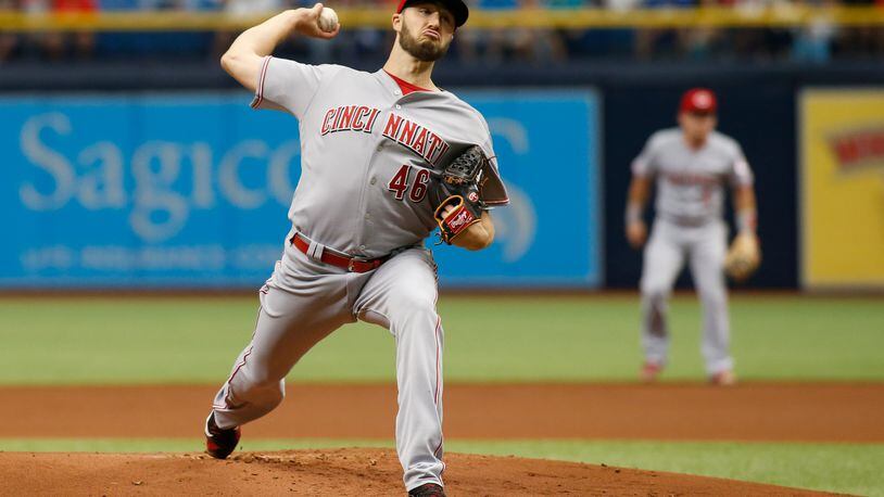 Tim Adelman threw five respectable innings Wednesday, and left with a 3-1 lead, but the Reds' bullpen collapsed in an 8-3 loss to the Rays.