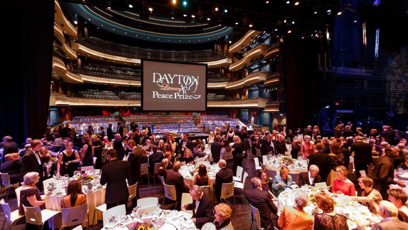 The Dayton Literary Peace Prize honors writers whose work uses the power of literature to foster peace, social justice, and global understanding. The special evening has become one of Dayton’s most anticipated events. CONTRIBUTED/ANDY SNOW