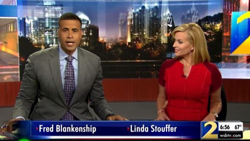 News anchors at WSB-TV in Atlanta paid tribute to Tupac Shakur in their morning broadcast.
