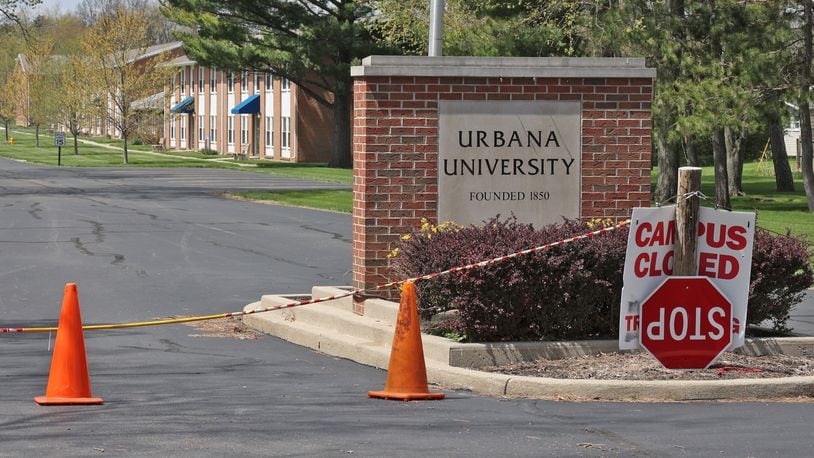 The old Urbana University campus has been listed for sale. BILL LACKEY/STAFF