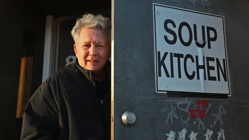 Fred Stegner, the president of the Springfield Soup Kitchen. BILL LACKEY/STAFF