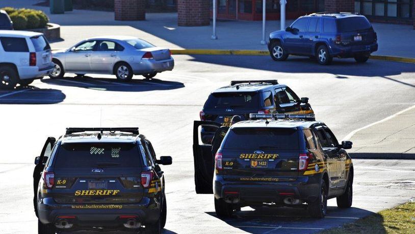 National school security expert Ken Trump says most school shootings, such as the one in 2016 at Madison Junior/Senior High School, see school officials follow a pattern in working back to a normal routine. STAFF FILE PHOTO/2016